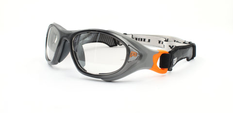 Helmet Spex XL Gunmetal Orange