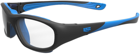 RS-40 Matte Black/Cyan