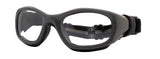 Slam Goggle XL Shiny Gunmetal/Black