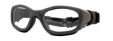 Slam Goggle XL Shiny Gunmetal/Black