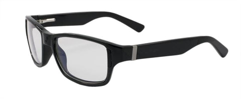 Zealot Shiny Black - Clear Lenses