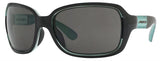 Arya Shiny Black Teal