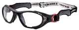 Helmet Spex XL Matte Black Crimson