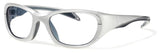 Shiny Silver/Navy Blue Pearl Stripe