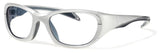 Shiny Silver/Navy Blue Pearl Stripe