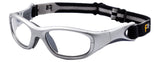 Morpheus 3 Satin Silver/Satin Navy Blue Stripe