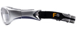 Morpheus 3 Satin Silver/Satin Navy Blue Stripe