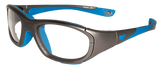 RS-40 Matte Grey/Cyan